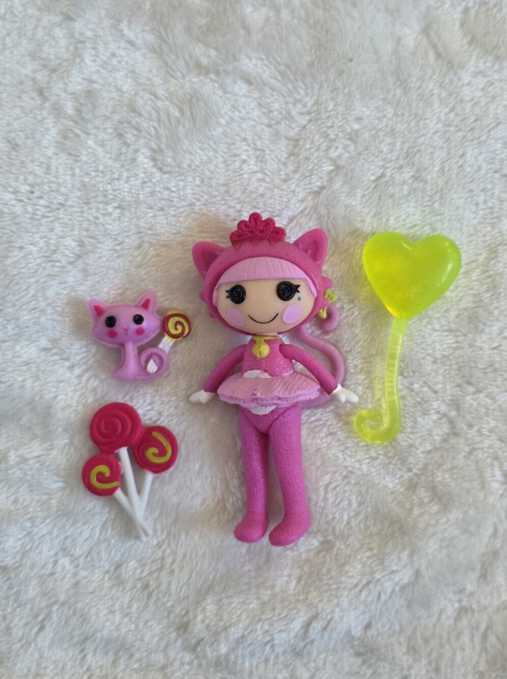 Vintage Mini Lalaloopsy Silly Fun House Jewel Sparkles Doll & Accessories Set